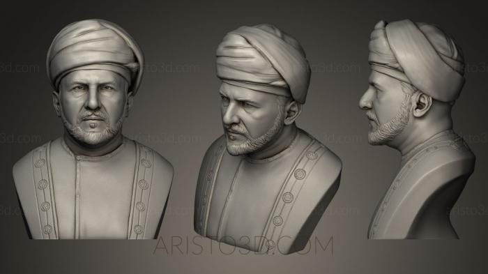 Busts and bas-reliefs of famous people (BUSTC_0588) 3D model for CNC machine
